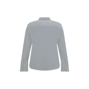 White Cotton Dress Shirt