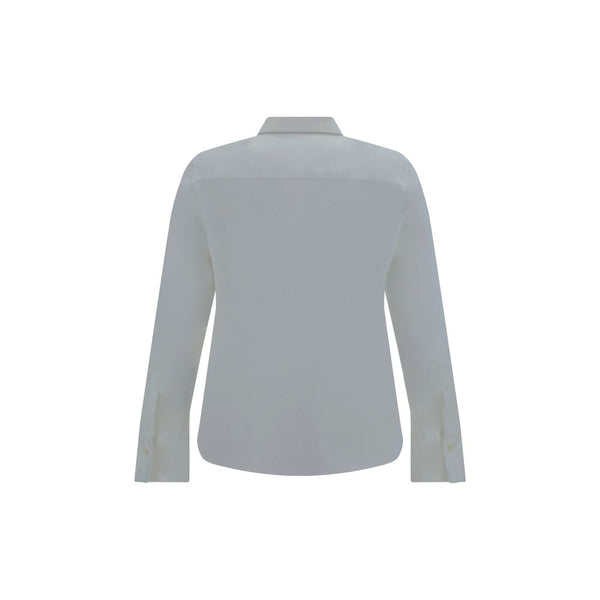 White Cotton Dress Shirt