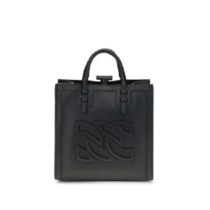 Black Calf Leather Bos Taurus Shoulder Bag