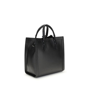 Black Calf Leather Bos Taurus Shoulder Bag