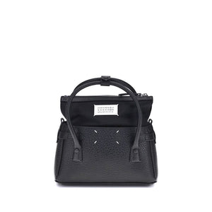 Black Calf Leather Bos Taurus Handbag