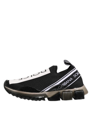 Black Sorrento Slip On Low Top Sneakers Shoes