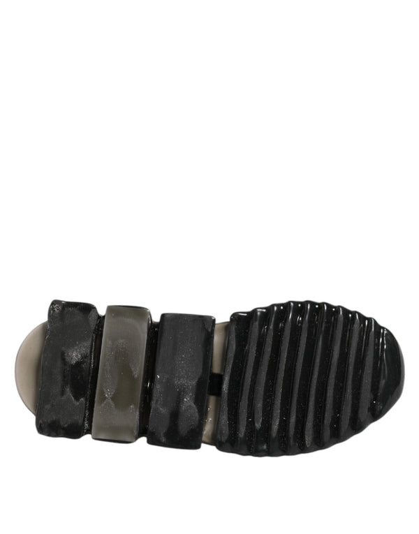 Black Sorrento Slip On Low Top Sneakers Shoes