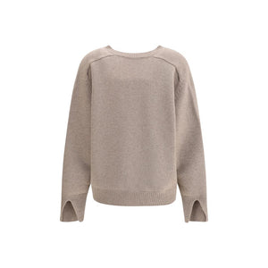 Beige Wool Sweatshirt