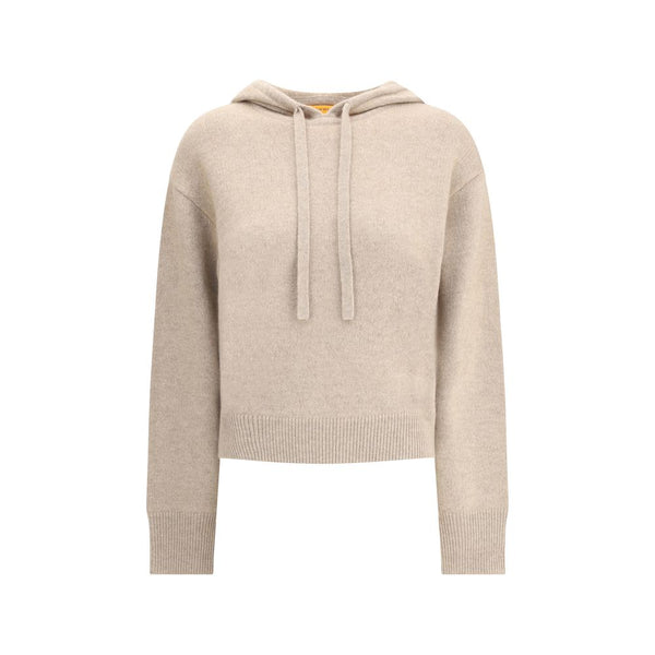 Beige Cashmere Hoodie
