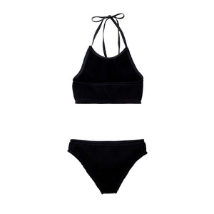 Black Polyamide Bikini