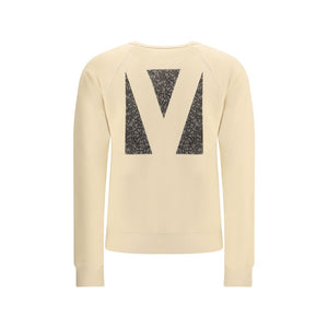 Beige Cotton Sweatshirt