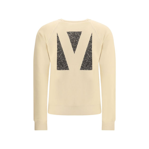Beige Cotton Sweatshirt