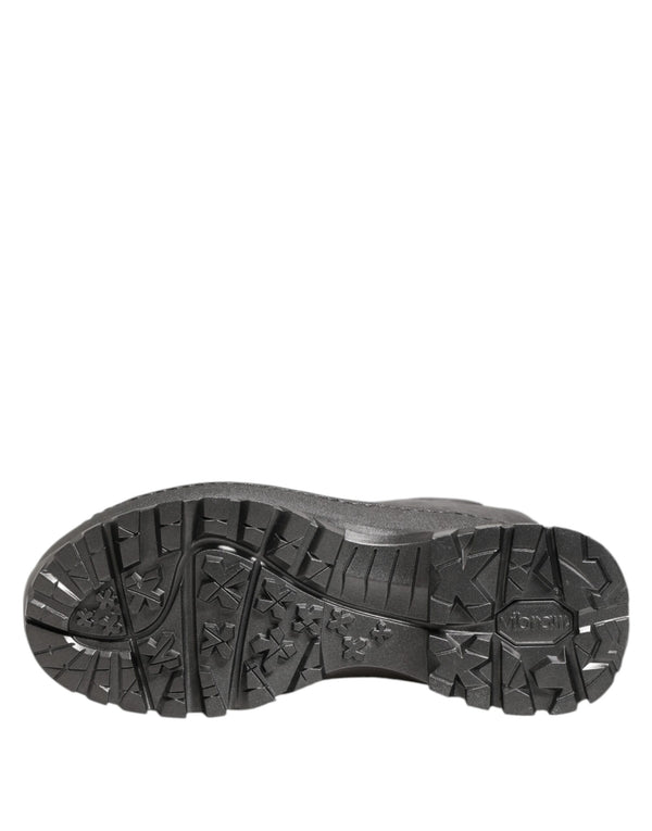 Black Argento Pull On Rain Boots Shoes