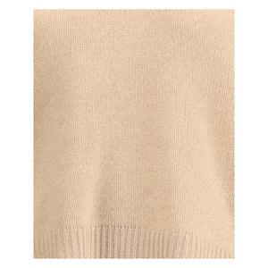 Beige Cashmere Cashmere Sweater