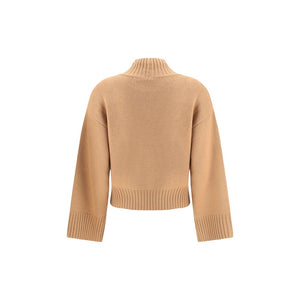 Beige Fleece Wool Sweatshirt