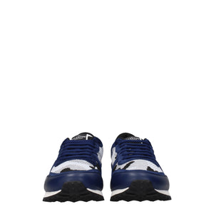 Gray Fabric Athletic Sneakers