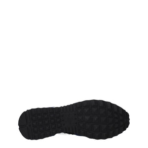 Gray Fabric Athletic Sneakers