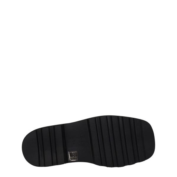 Black Leather Oxfords And Derbies