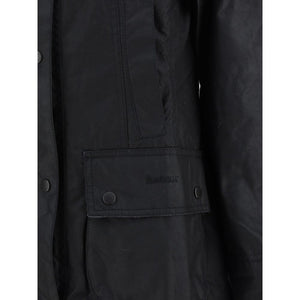 Black Cotton Coat
