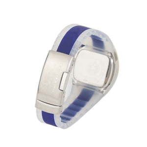 Blue Rubber Sport Watch