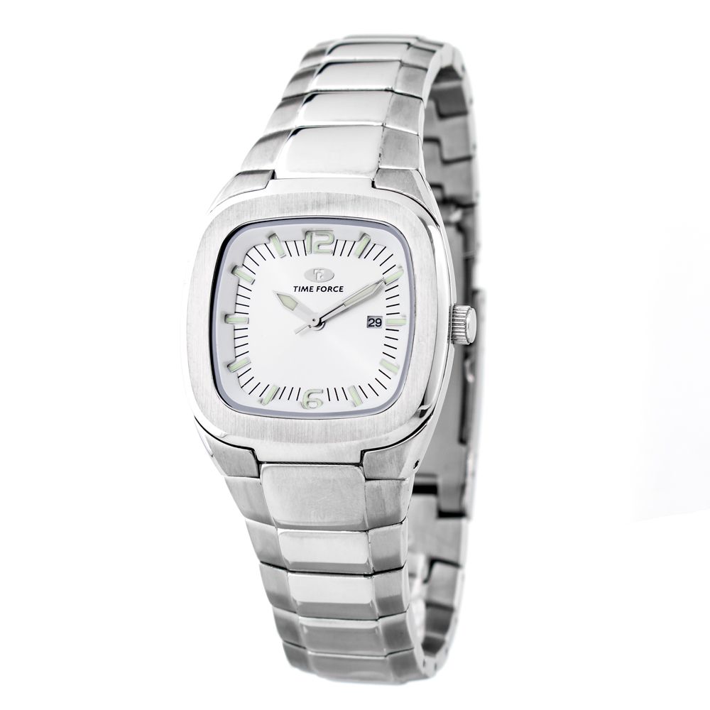 Silver Stainless Steel Dress Watch