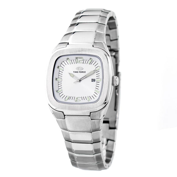 Silver Stainless Steel Dress Watch
