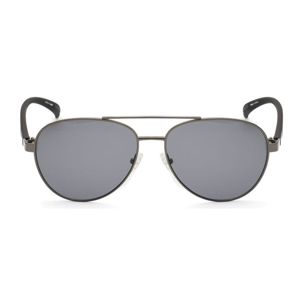 Gray Metal Sunglasses