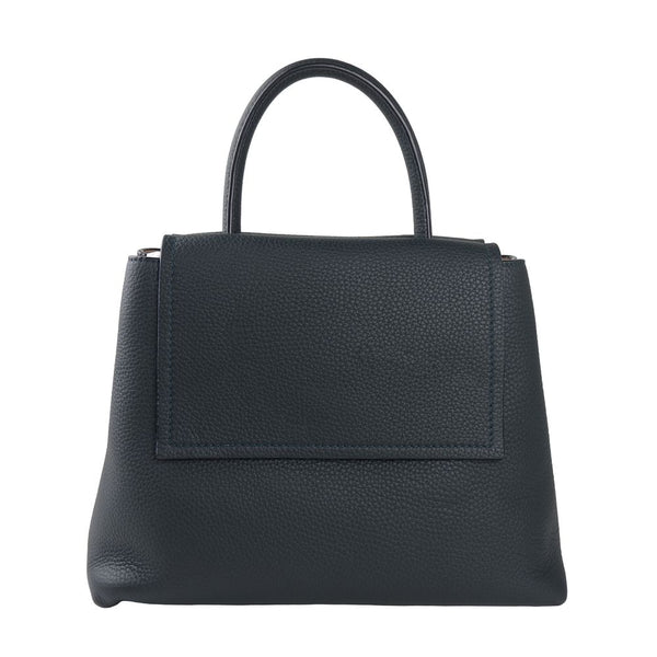 Blue Leather Handbag