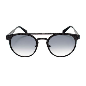 Gray Metal Sunglasses