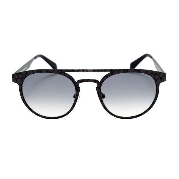 Gray Metal Sunglasses