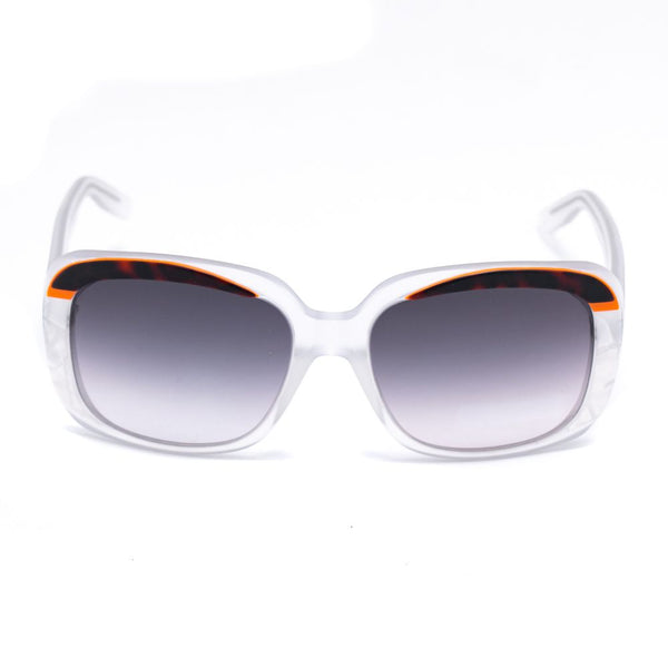 White Acetate Sunglasses