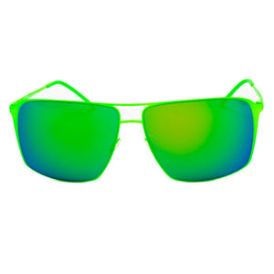 Bicolor Metal Sunglasses
