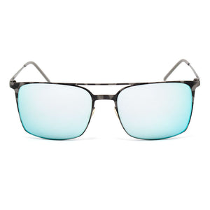 Gray Metal Sunglasses
