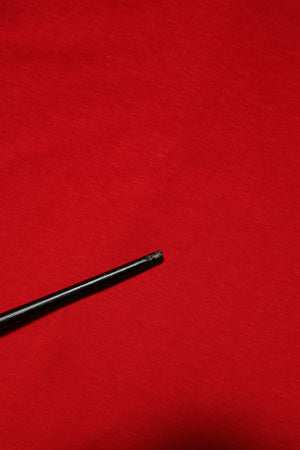 Red Casual Crew Neck Short Sleeve Top T-shirt