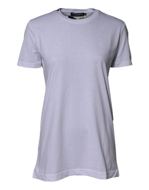 White Cotton Goodluck 2023 Crew NeckT-shirt