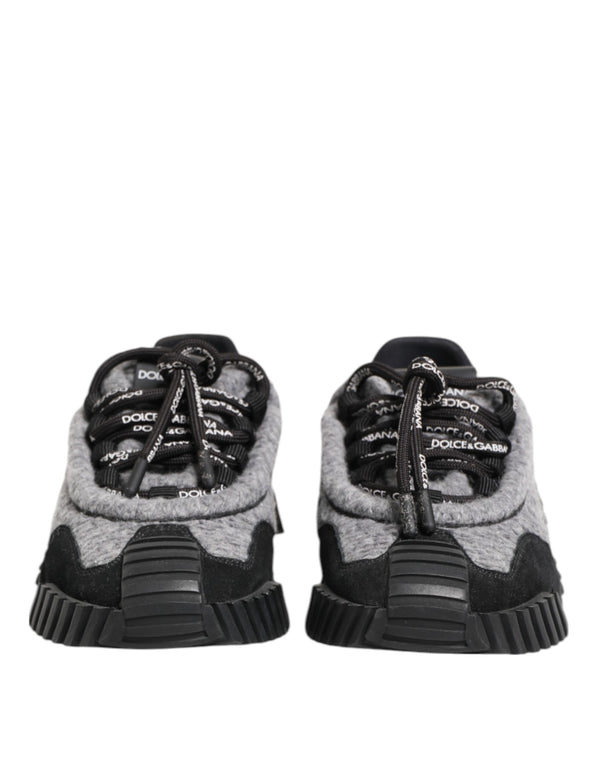 Black Gray NS1 Low Top Sneakers Shoes