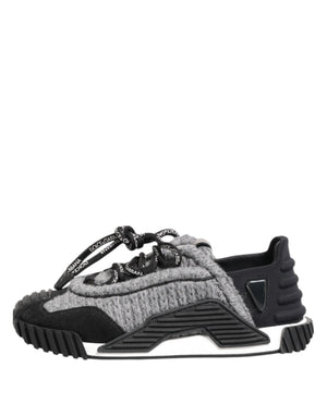 Black Gray NS1 Low Top Sneakers Shoes
