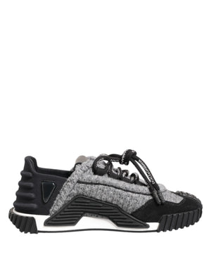 Black Gray NS1 Low Top Sneakers Shoes