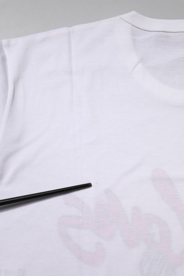 White DG Loves Moscow Cotton Crew Neck T-shirt