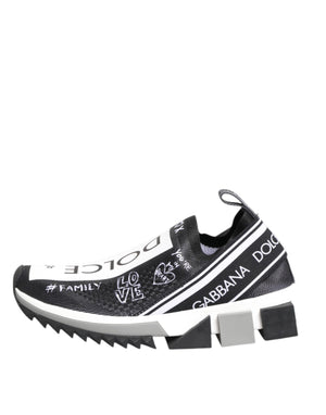 Black White Sorrento Low Top Sneakers Shoes