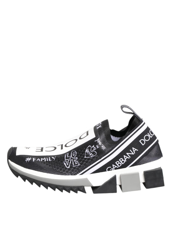 Black White Sorrento Low Top Sneakers Shoes