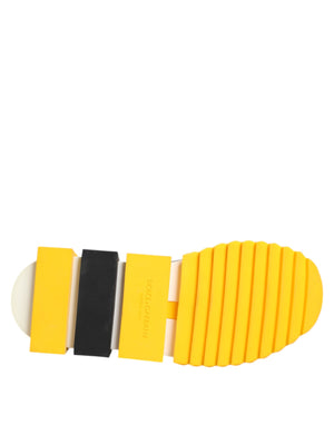 Yellow Black Sorrento Socks Sneakers Shoes