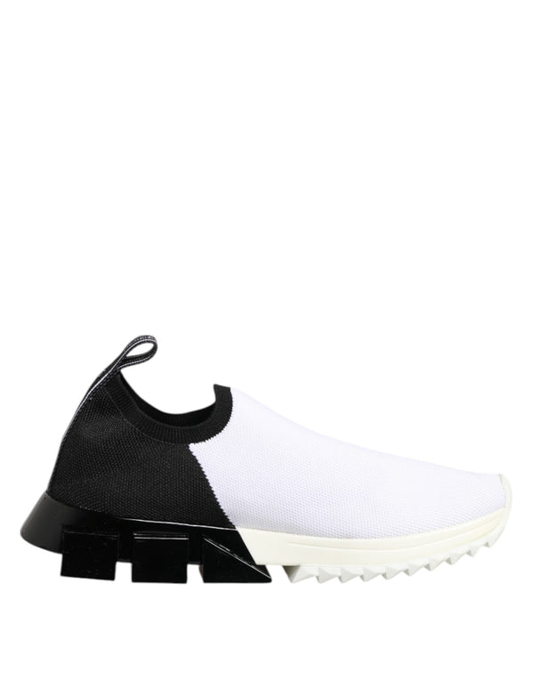 White Black Low Top Sorrento Sneakers Shoes