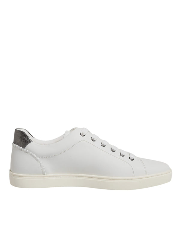 White Sacred Heart Men Low Top Sneakers Shoes