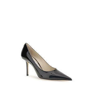 Black Calf Leather Bos Taurus High Heel Pumps
