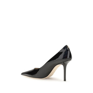 Black Calf Leather Bos Taurus High Heel Pumps