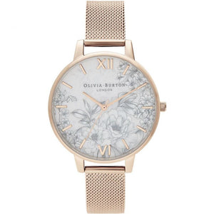Multicolor Stainless Steel Dress Watch