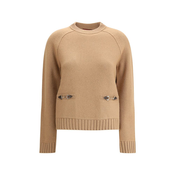 Beige Wool Sweatshirt
