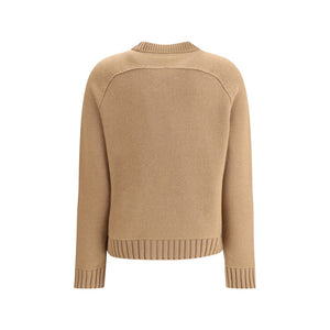 Beige Wool Sweatshirt