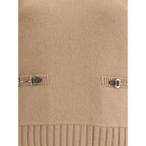Beige Wool Sweatshirt
