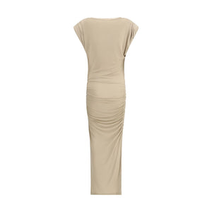 Beige Modal Casual Dress