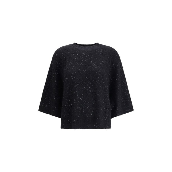 Black Fleece Wool Sweatshirt