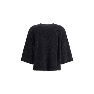 Black Fleece Wool Sweatshirt