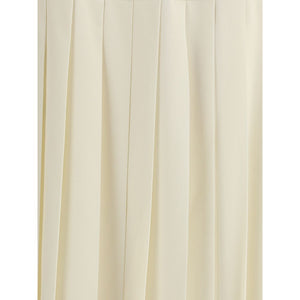 Pleated midi Skirt